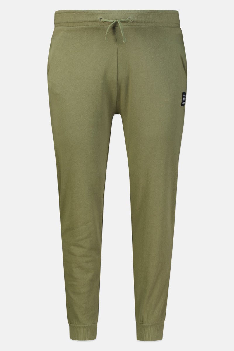 Paul Frank Men Regular Fit Brand Logo Sweatpants, Olive - Image 3